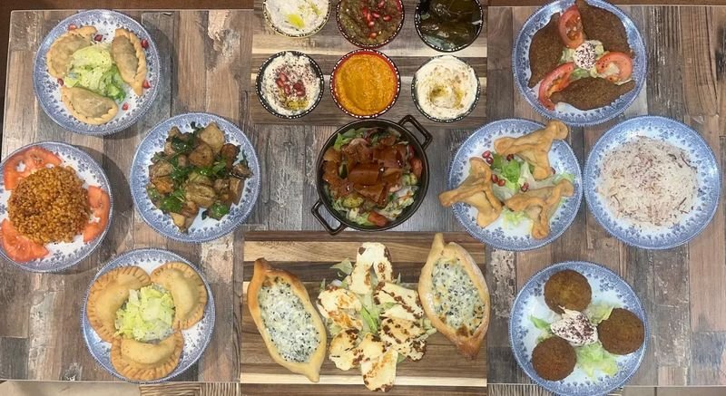 Table de mezzés chez Damascene